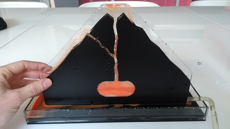 maquette pédagogique vulcania